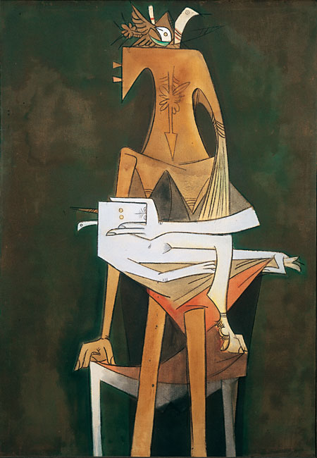 Maternité III, 1952, huile sur toile
