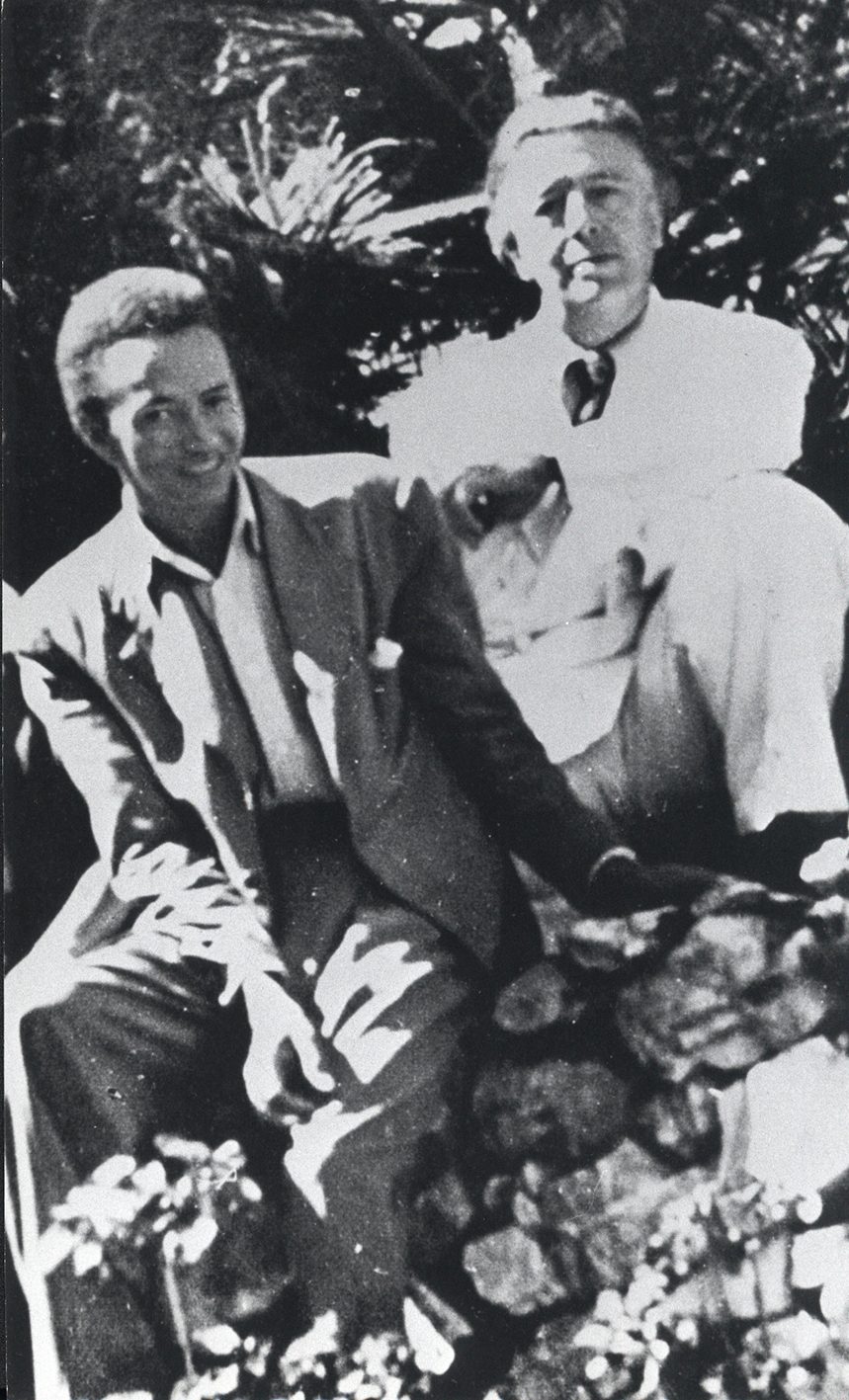 Wifredo Lam et André Breton, Haïti, 1946.