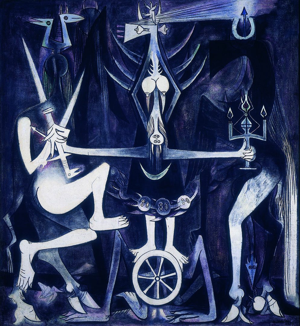Wifredo Lam, Les Noces, 1947